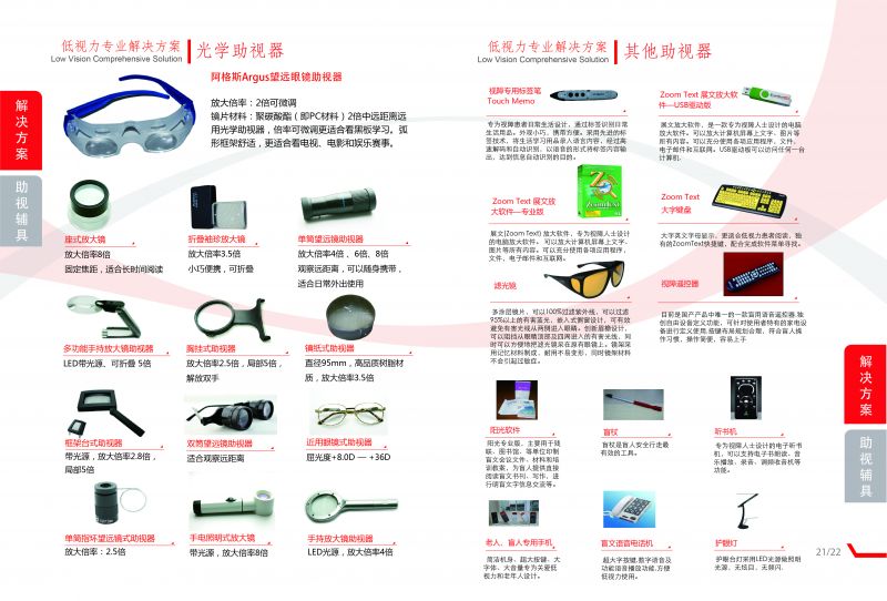 光學(xué)助視器及盲用產(chǎn)品-