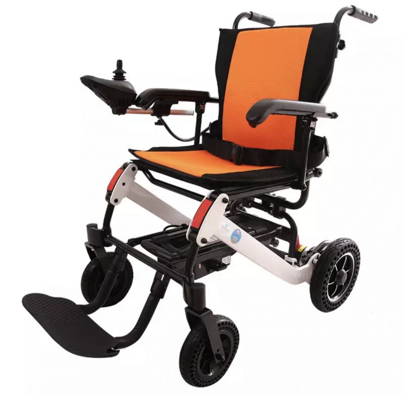 行李式拉桿旅行款電動輪椅-