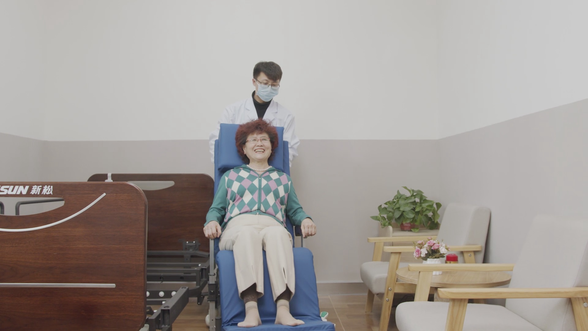 Integrated Bed-wheelchair