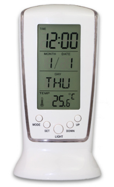 Time alarm clock LED electronic calendar-