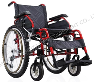 功能型鋁輪椅（越野輪款）CA9862LQ