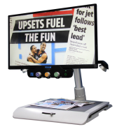 Desktop near electronic visual aid