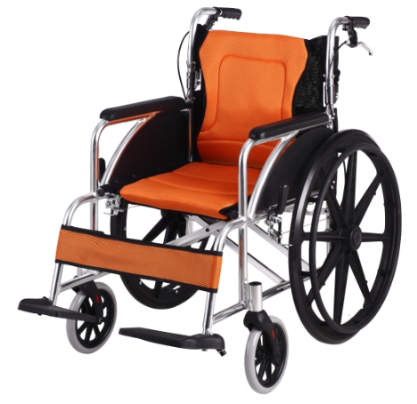 Aluminum alloy comfortable wheelchair-