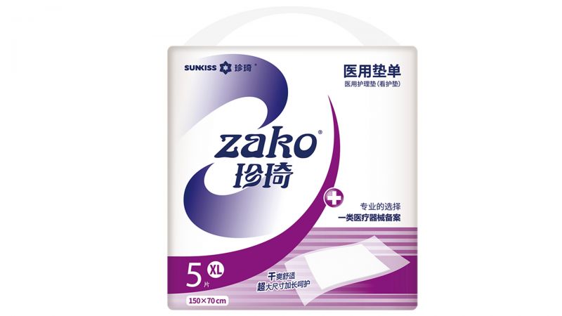 ZAKO醫(yī)用墊單XL碼  5P-