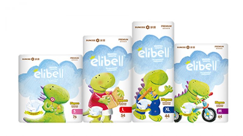 Elibell嬰兒紙尿褲-