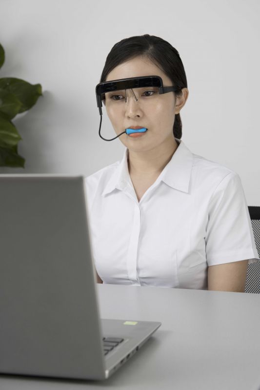 GlassOuse V1.4 Wireless Head-Mouse for Disabled People-