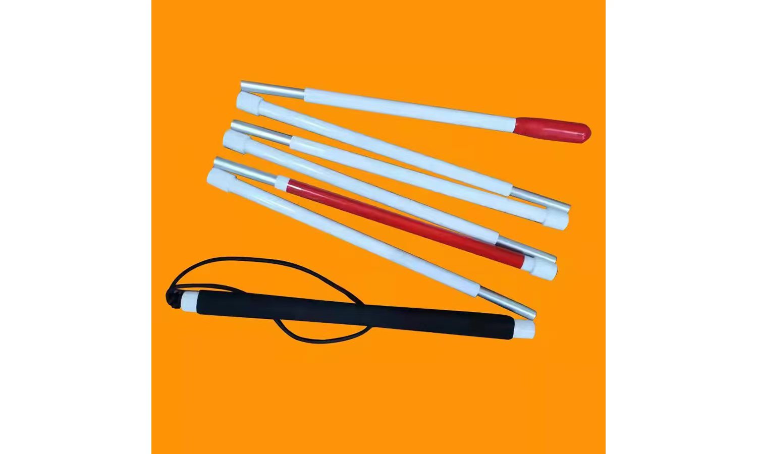 七節(jié)碳纖盲杖