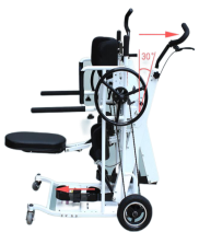 Stand-up rehabilitation machine