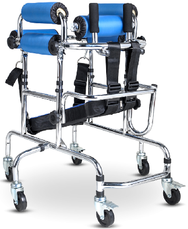 Eight-wheeled walker for children-