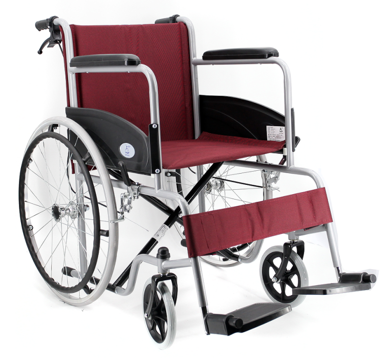 Steel painted wheelchair-