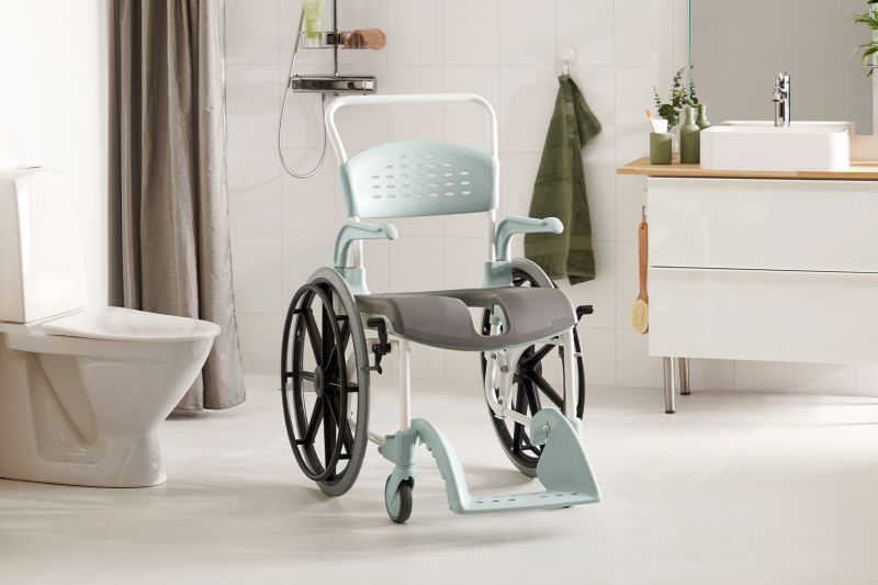 Etac Clean24&rdquo; 移動(dòng)式浴廁多功能椅 自推型-