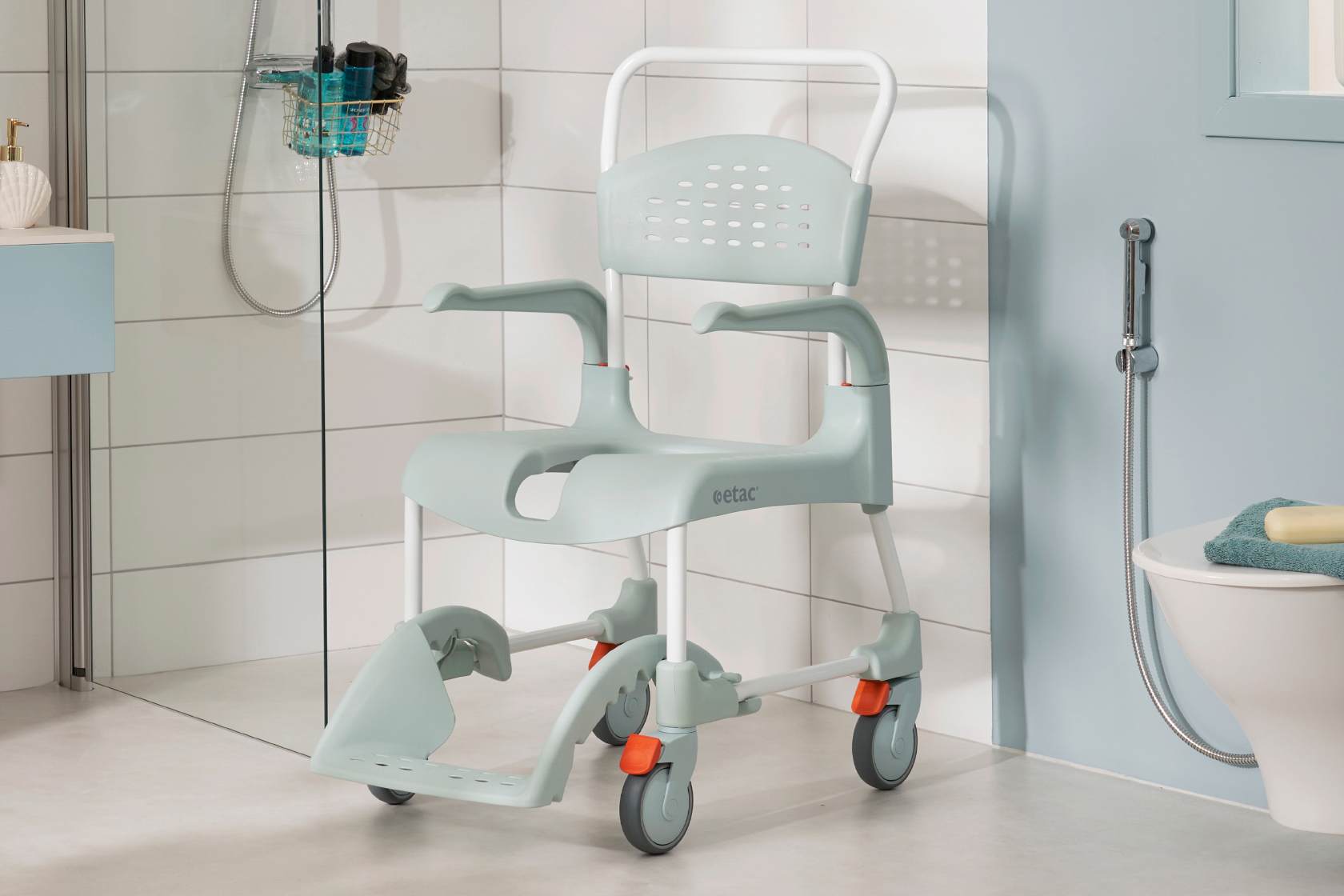 Etac Clean 移動(dòng)式浴廁多功能椅