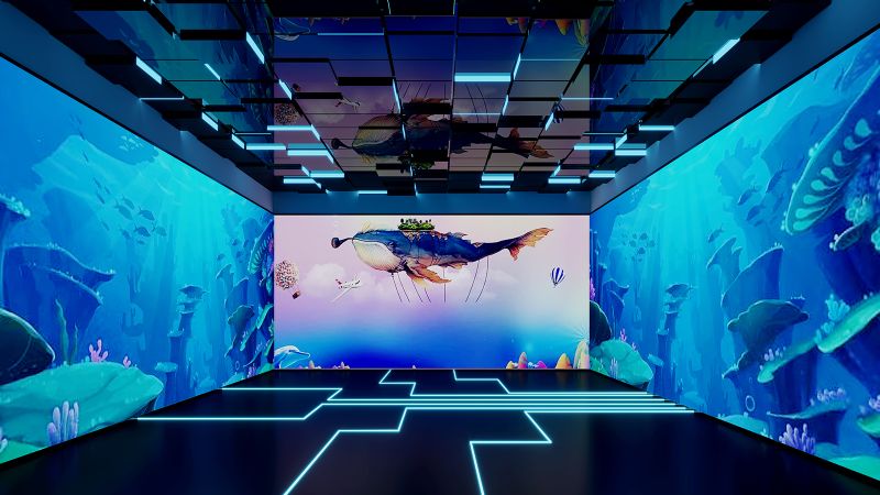 三維沉浸式情景互動(dòng)教室-