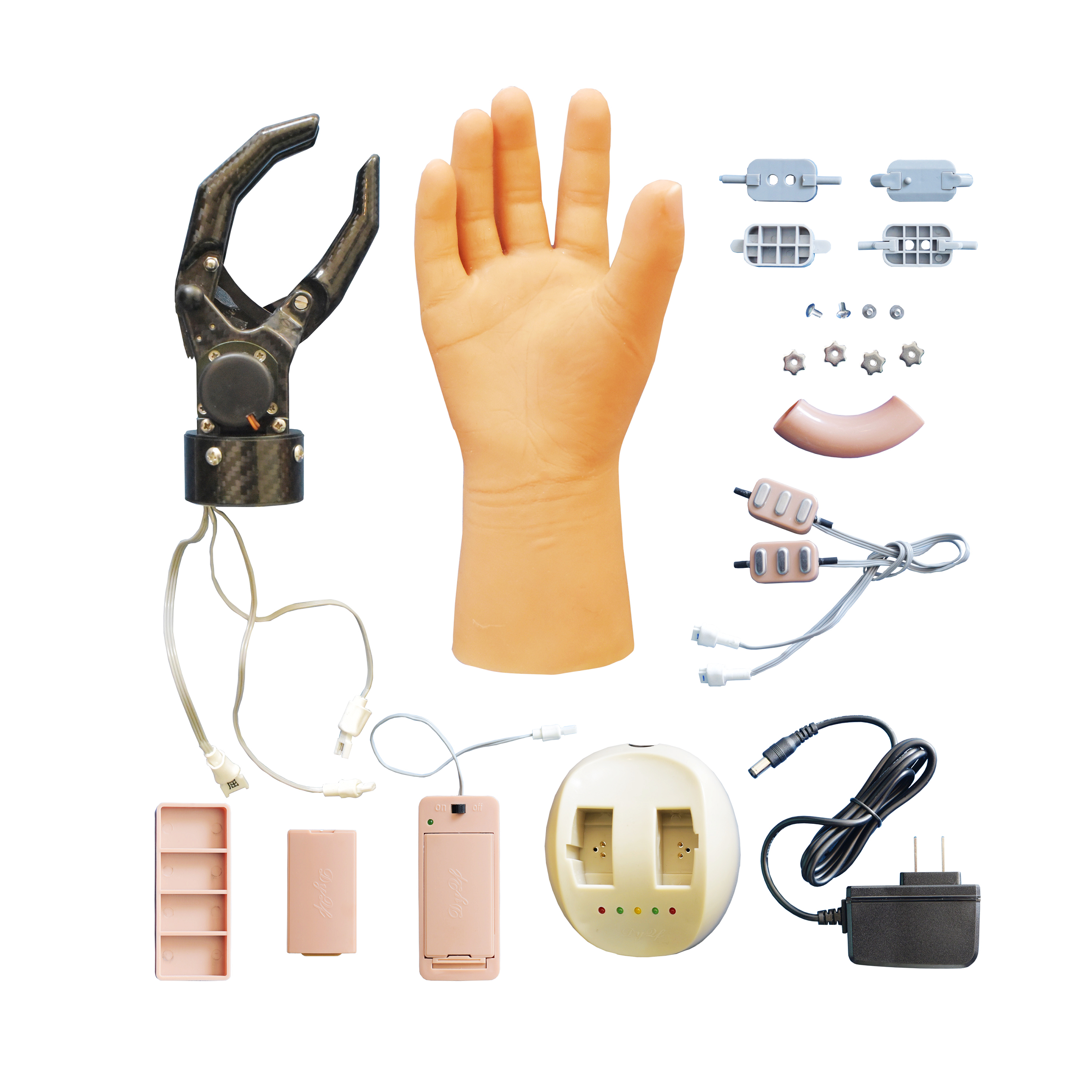 前臂一自由度碳纖肌電假肢（高配）