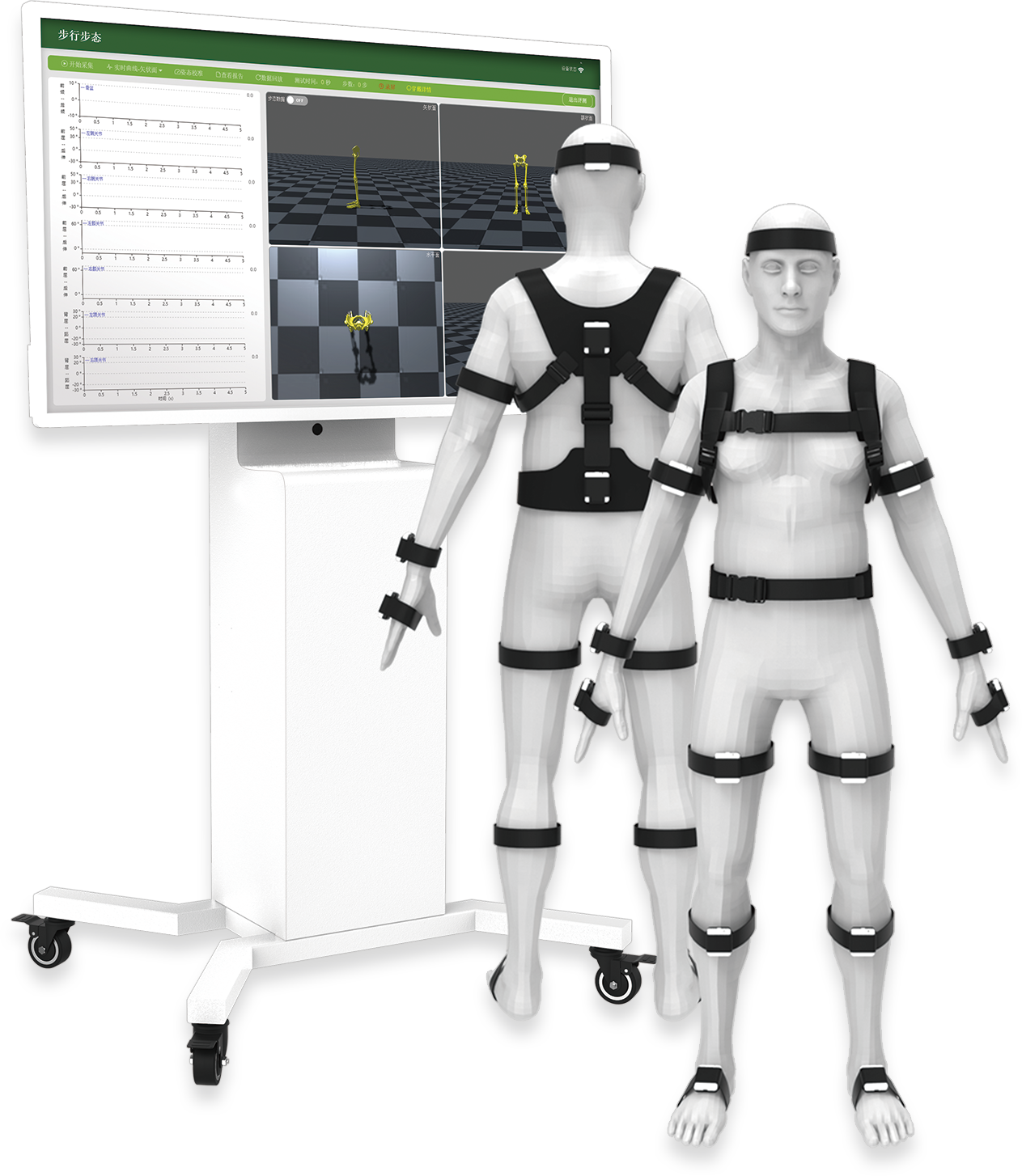 三維動作捕捉分析與訓練系統(tǒng)